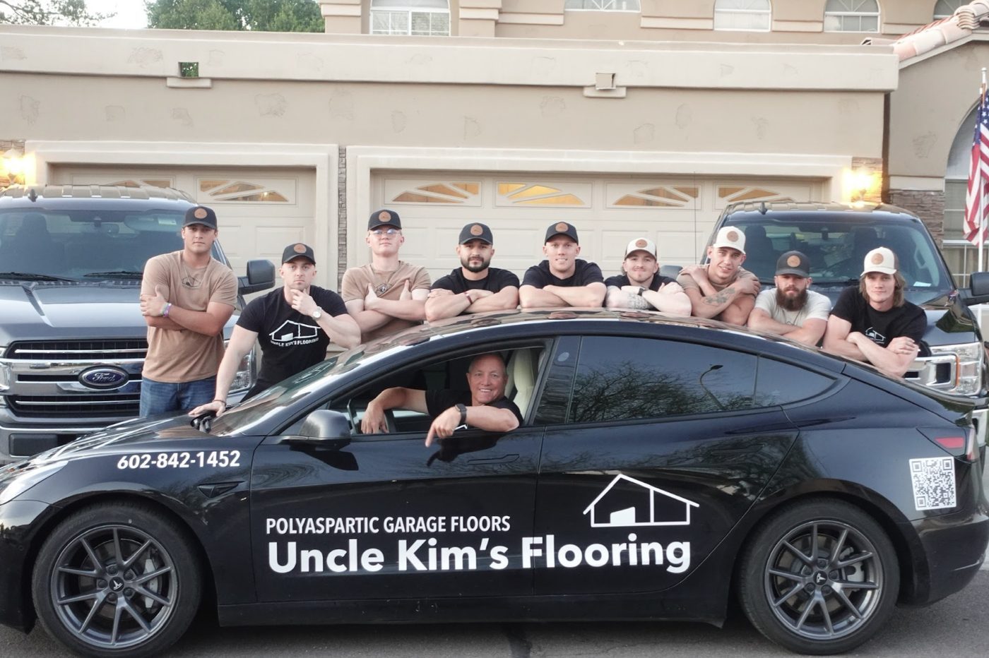 Uncle Kim's Flooring crew